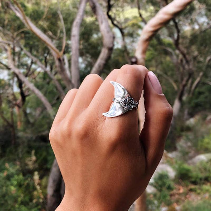 Mystical Mermaid Tail Wrap Ring