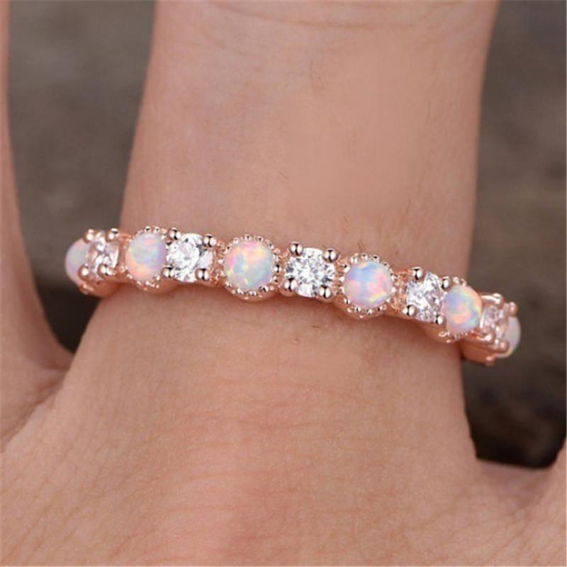 Pink Fairy Opal Ring