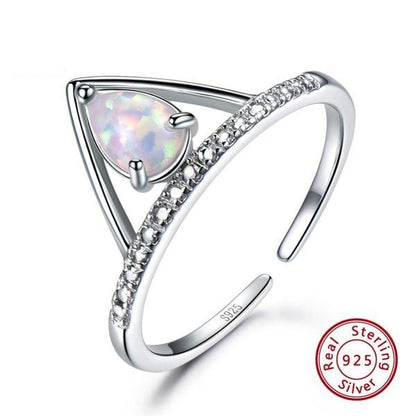 Rainbow Opal Fairy Ring