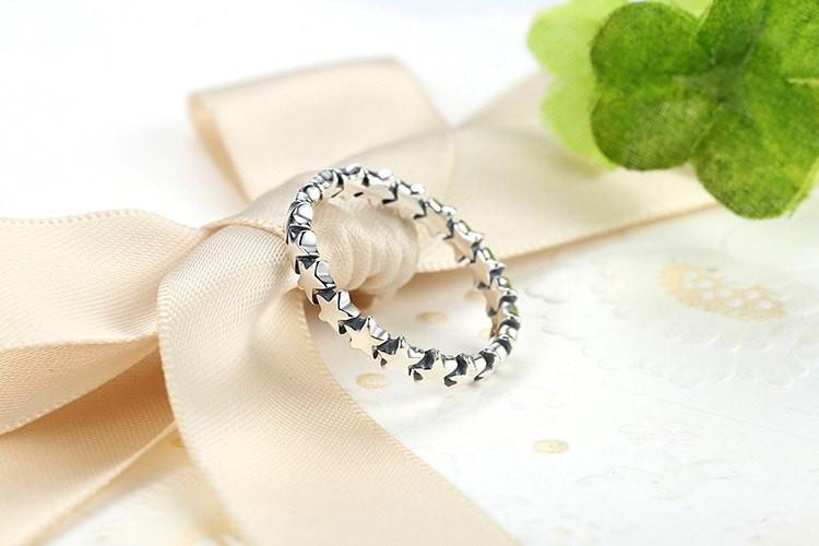 Stars Silver Ring