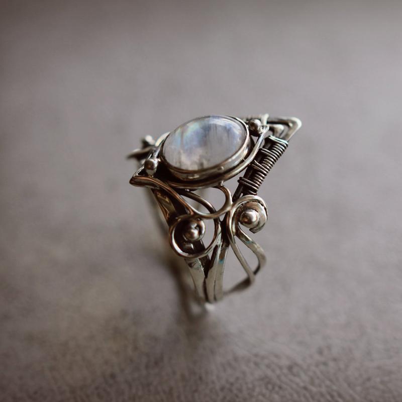 The Moonstone Enchantress Ring