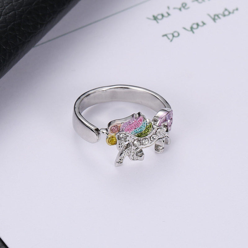 The Rainbow Unicorn Ring