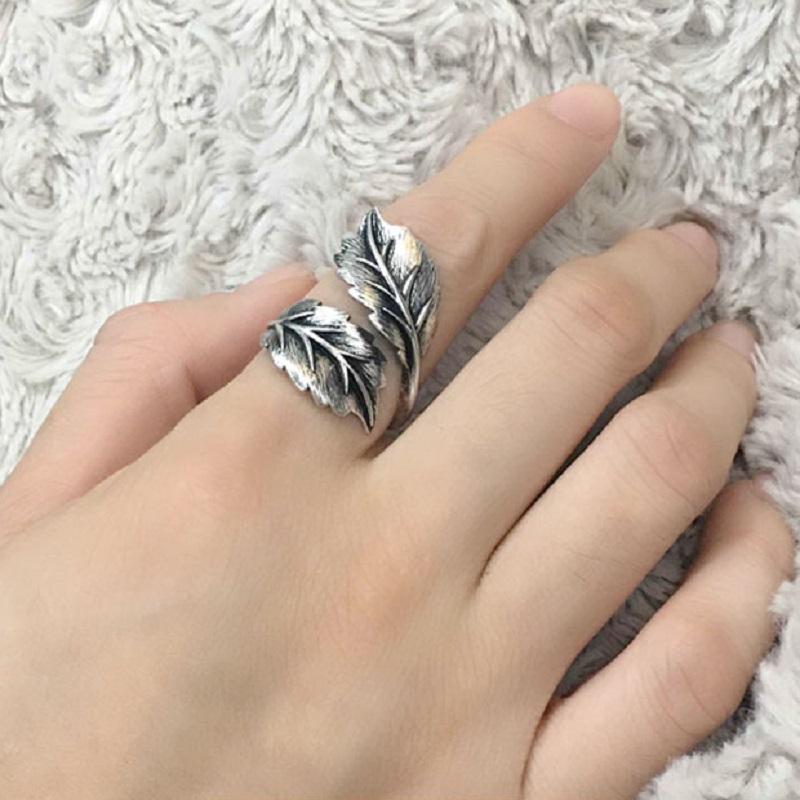 Twisted Leaf Wrap Ring