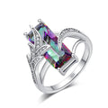 Enchanted Rainbow Mystic Topaz Ring