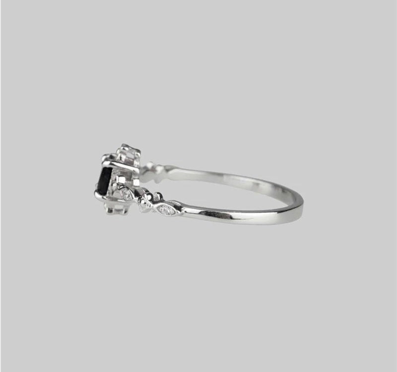 The Dark Night Crystal Ring