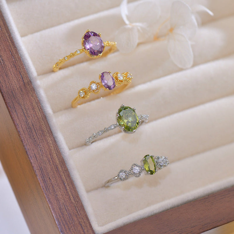 Rococo Amethyst Ring