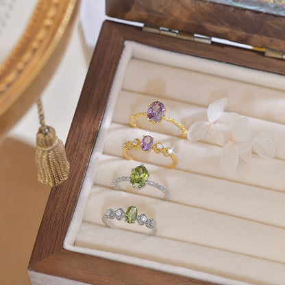 Rococo Amethyst Ring