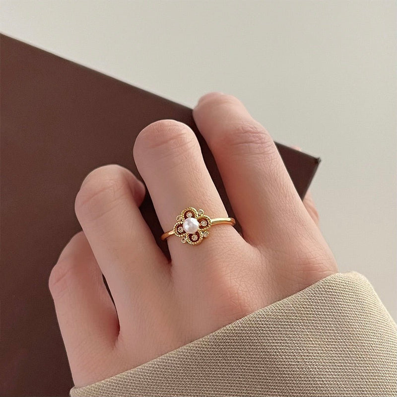 Rococo Pearl Ring