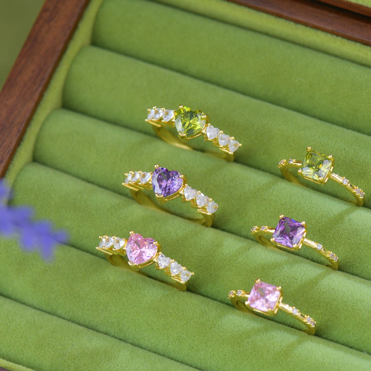 Rosaline Heart Ring