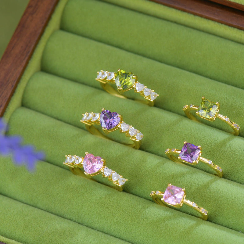 Rosaline Heart Ring