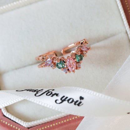 [] Hazel Tiara Ring in Rose Gold