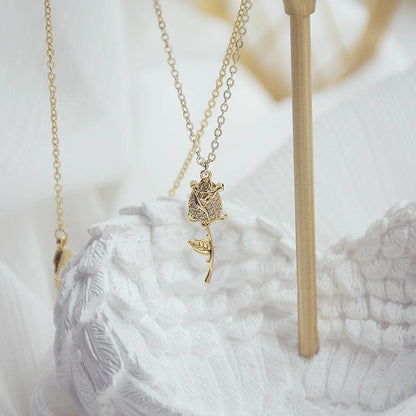 [] Rose Necklace
