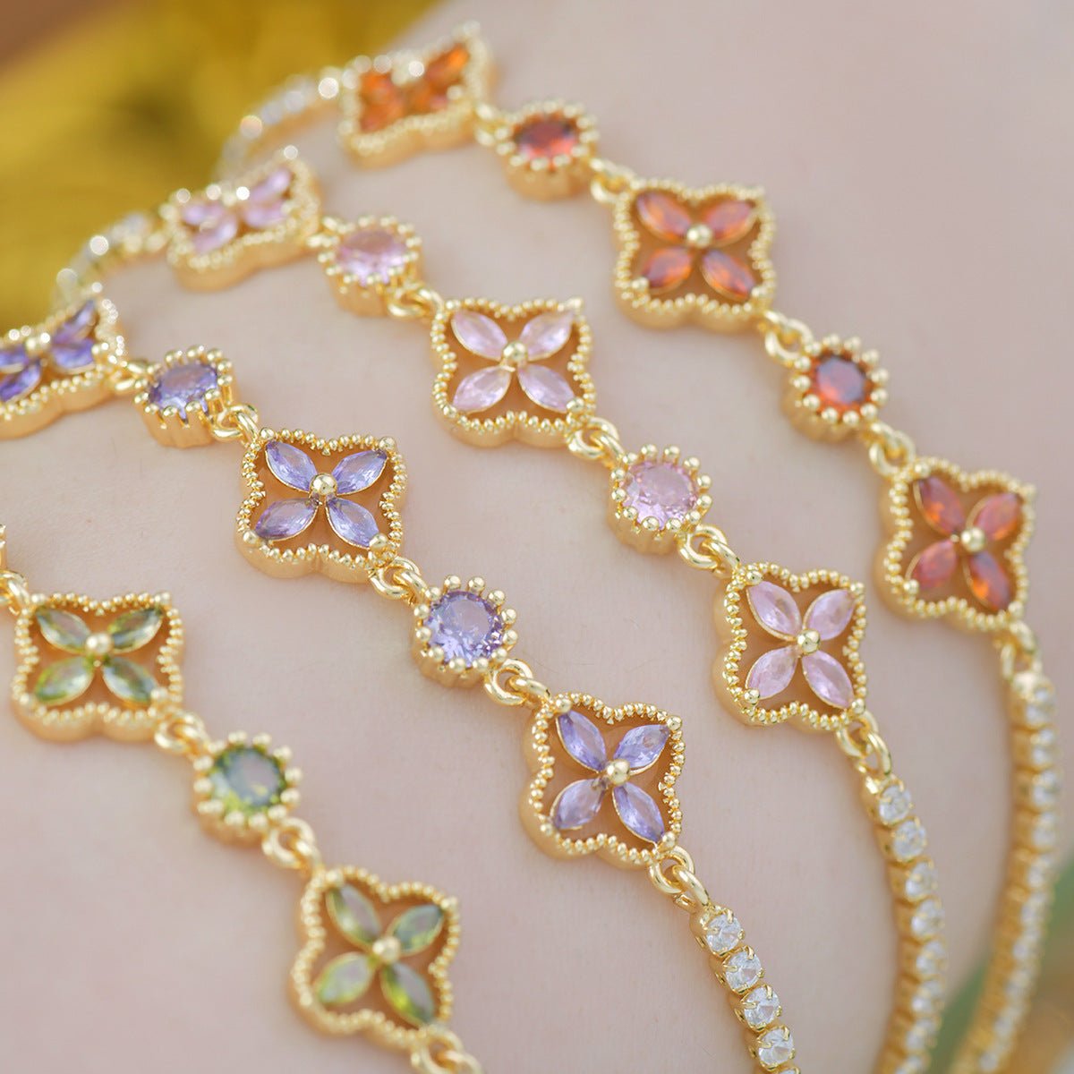Rosisela Bracelet in Green