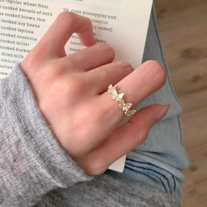 Rosy Flutter Ring