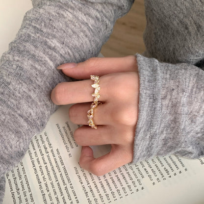 Rosy Flutter Ring