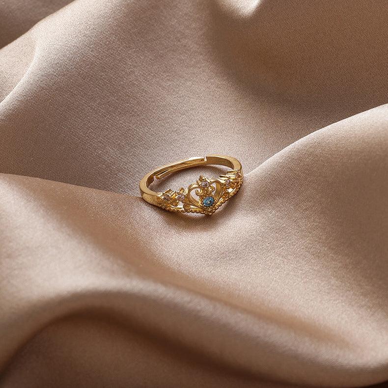 [sample ] Royal Crown Ring (3 Colors)
