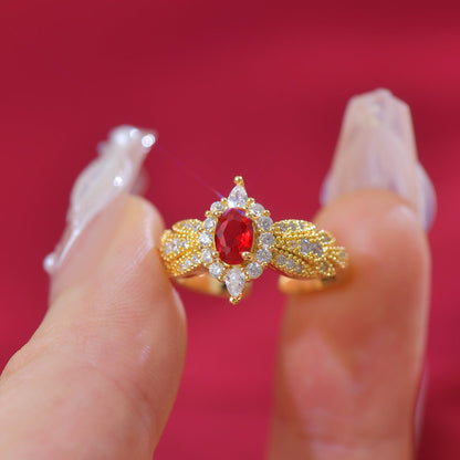 Ruby Allure Ring