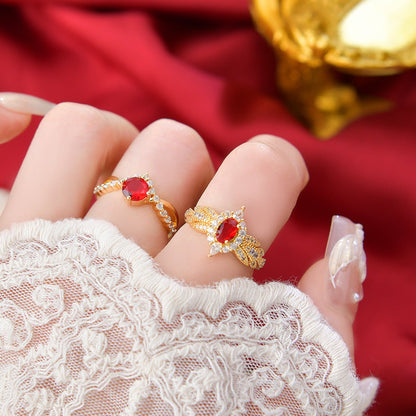 Ruby Allure Ring