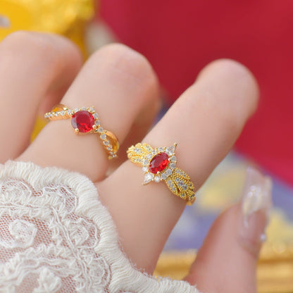 Ruby Allure Ring