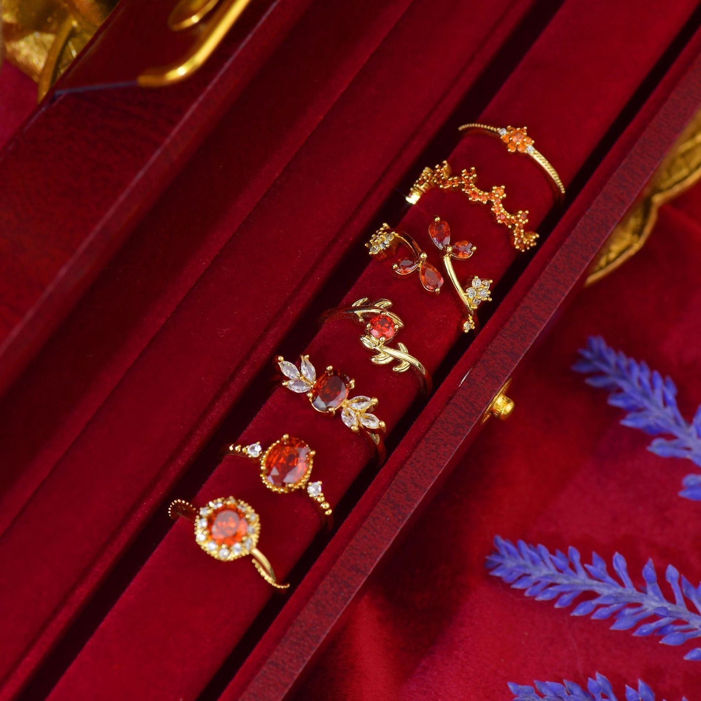 Ruby Bypass Ring