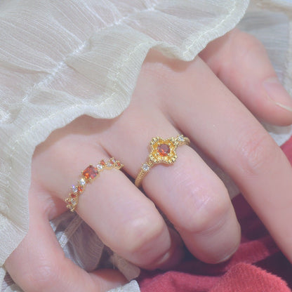 Ruby Poetry Ring