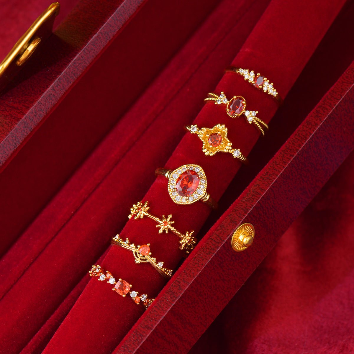 Ruby Poetry Ring
