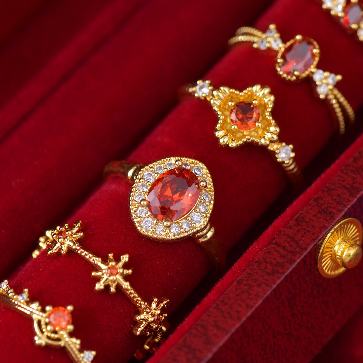 Ruby Tiara Ring