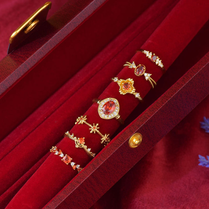 Ruby Tiara Ring