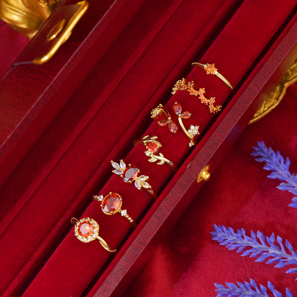 Ruby Whisper Ring