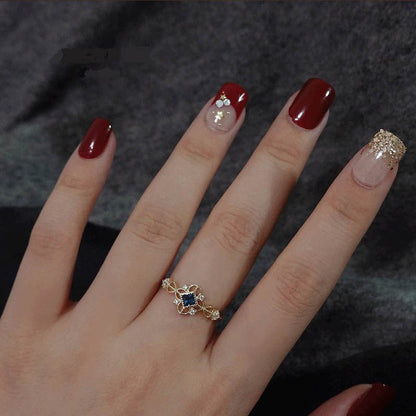 [sample ] Sapphire Serenade Ring