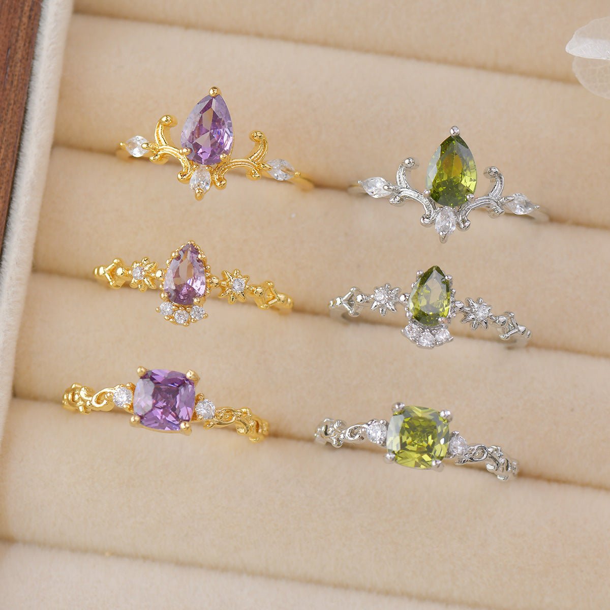 Sasha Amethyst Ring