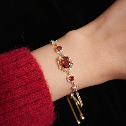 Scarlet Butterfly Bracelet