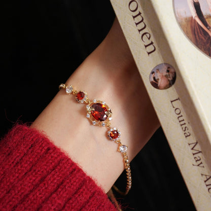 Scarlet Butterfly Bracelet
