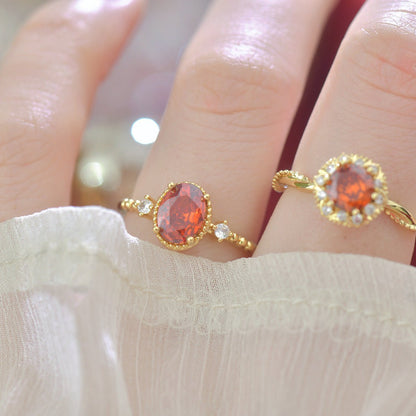 Scarlet Prima Ring