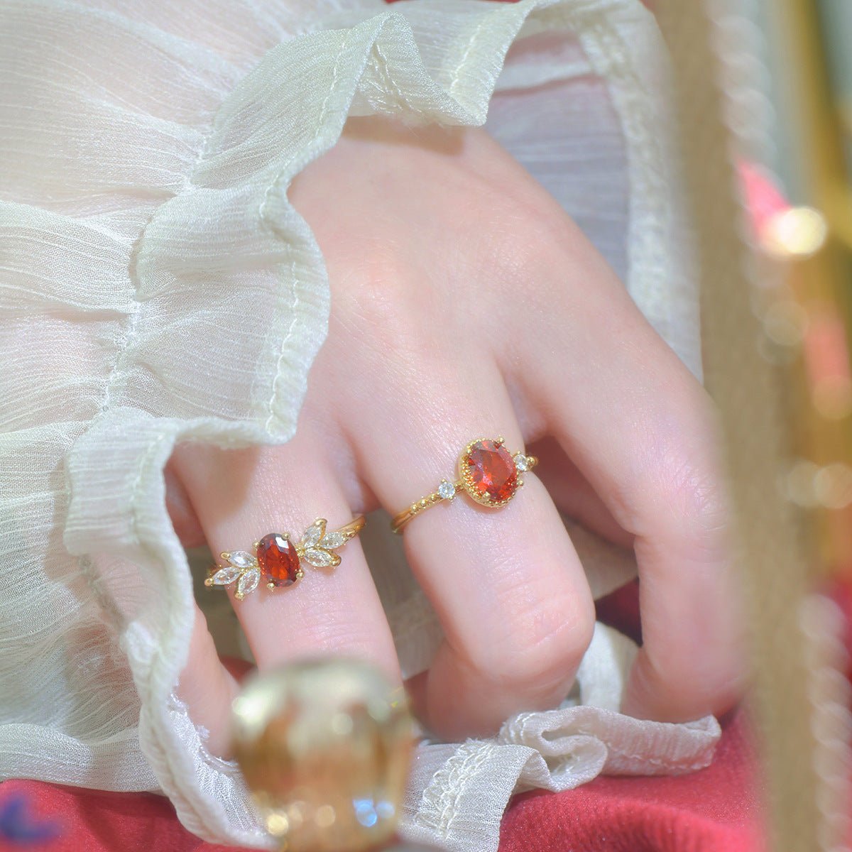 Scarlet Prima Ring