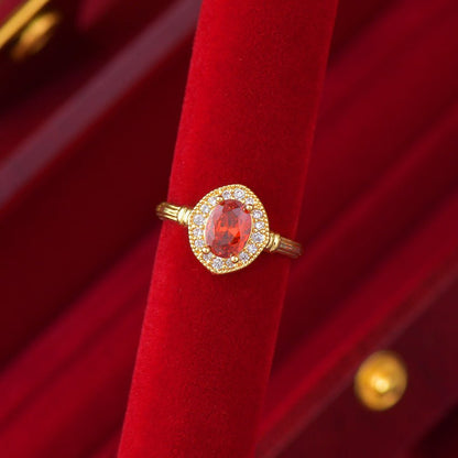 Scarlet Solenne Ring