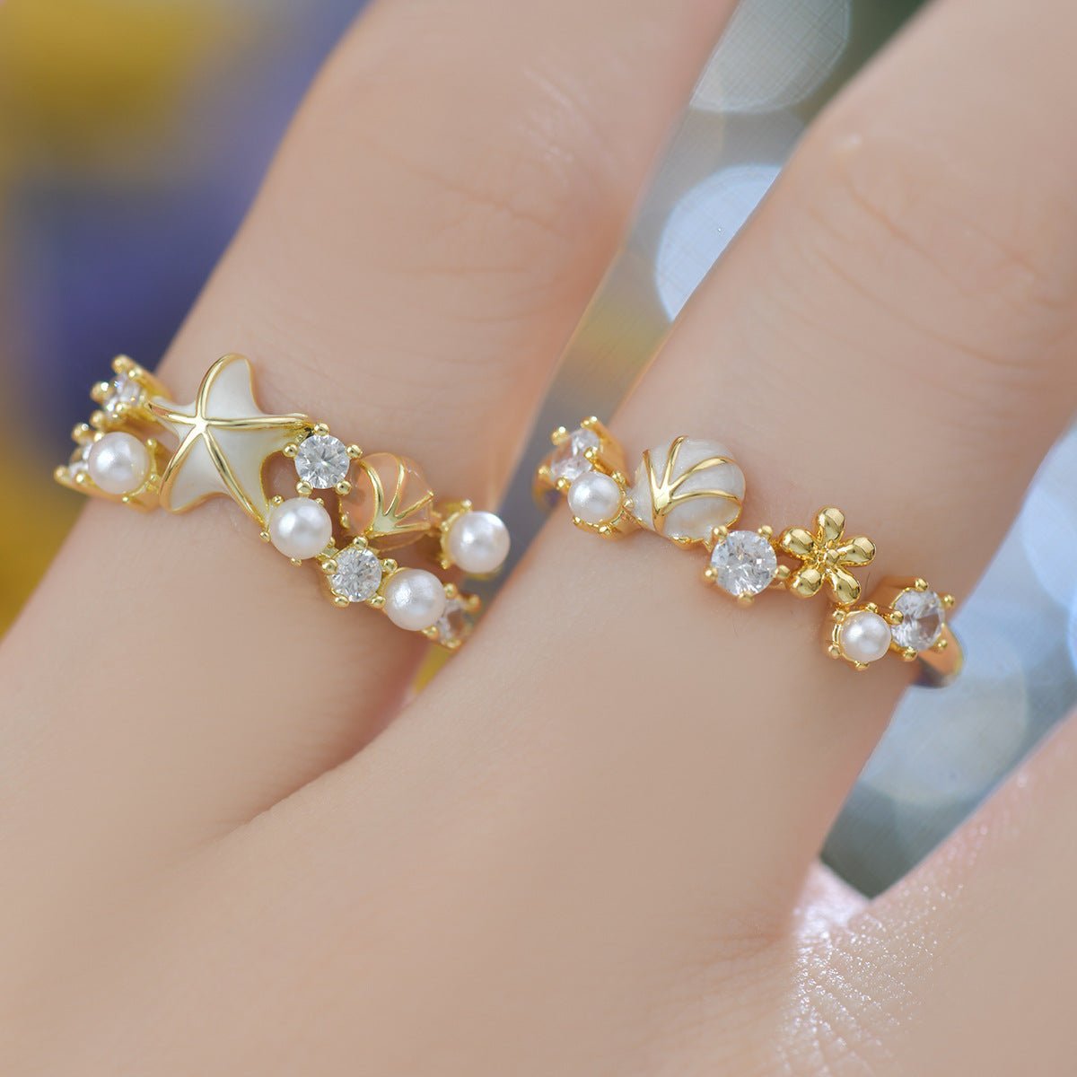 Seascape Shell Ring