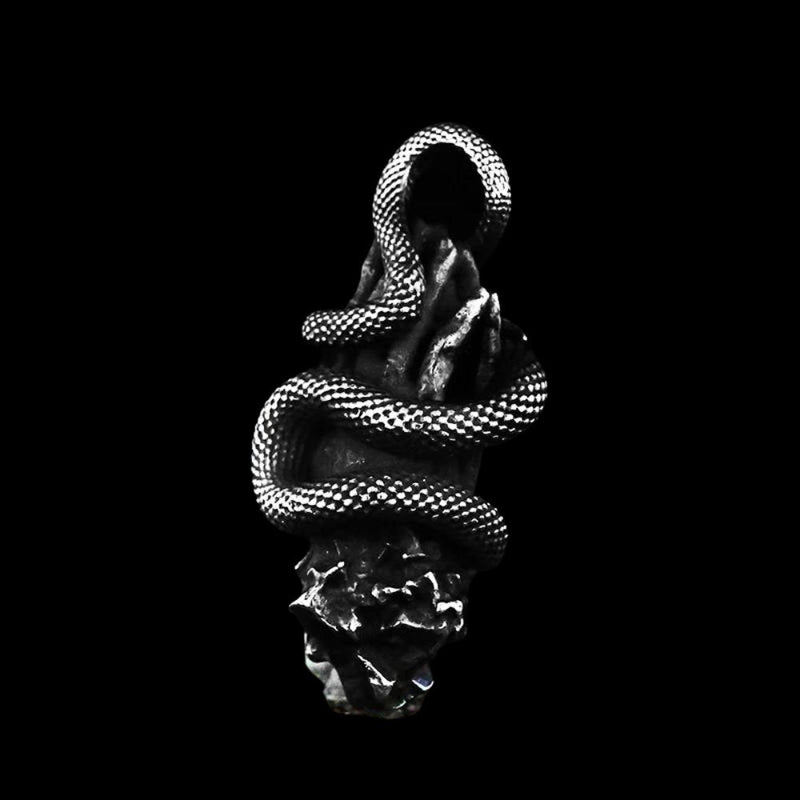 Serpent of Eden Snake Pendant