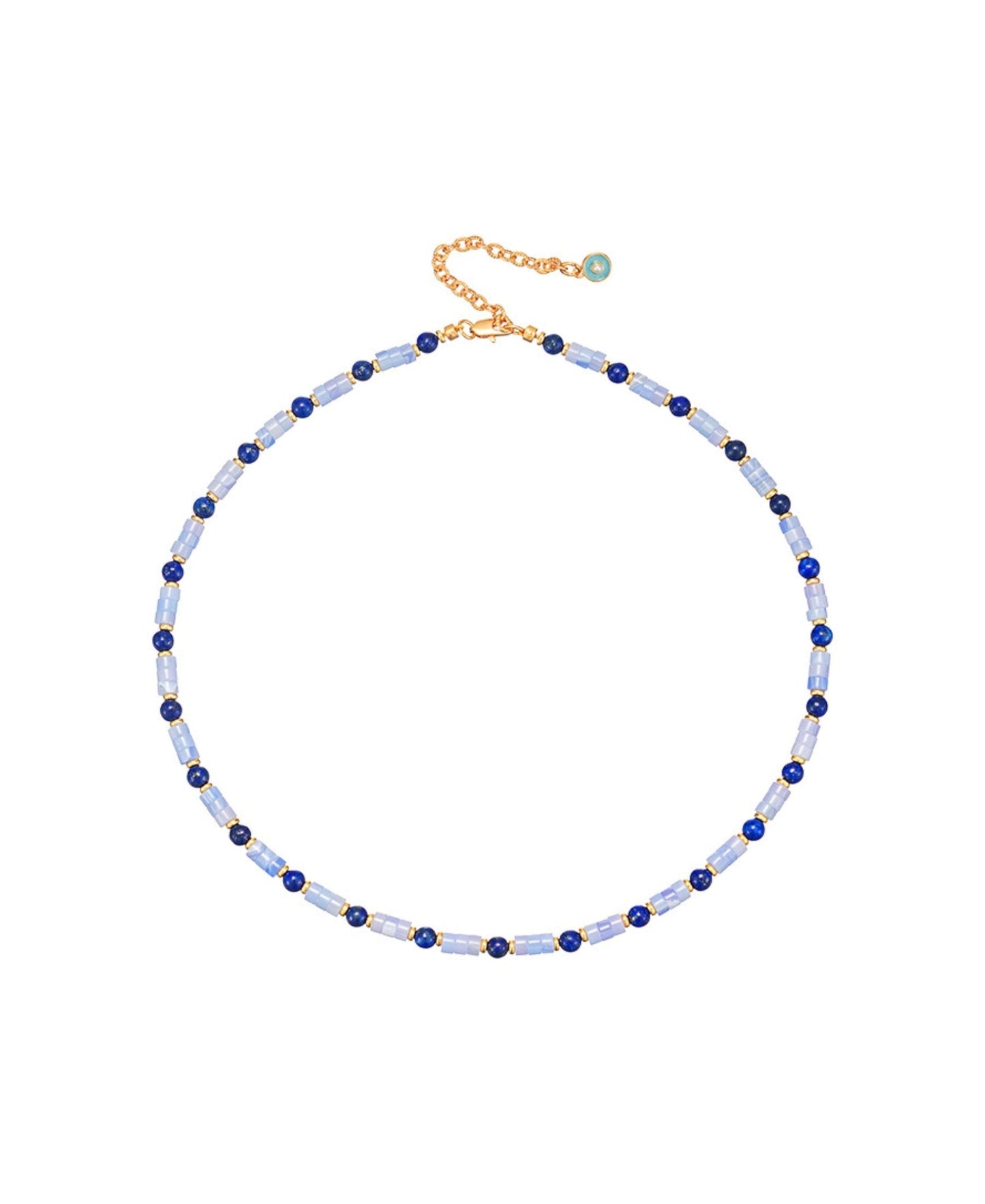 Lapis Lazuli Beaded Necklace Set