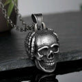 Silence of the Dead Skull Pendant