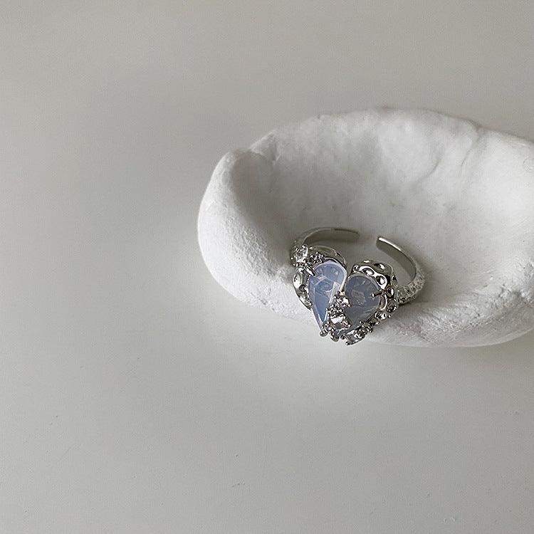 [sample ] Silver Heart Collection (earrings/ring)