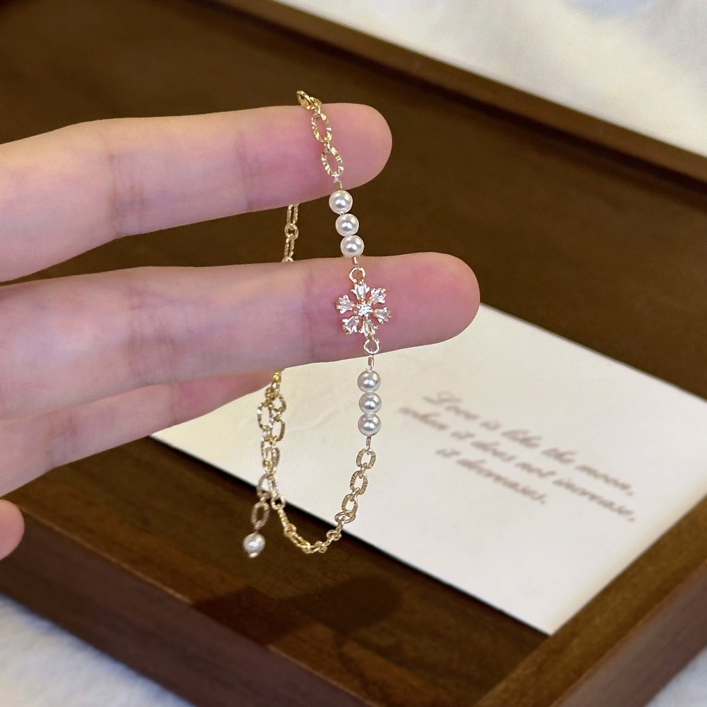 Snowflake Lullaby Bracelet