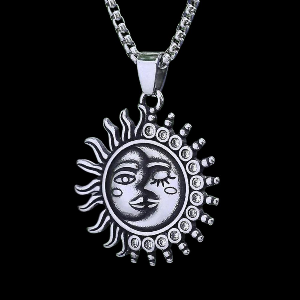 Sol and Luna Sun and Moon Pendant