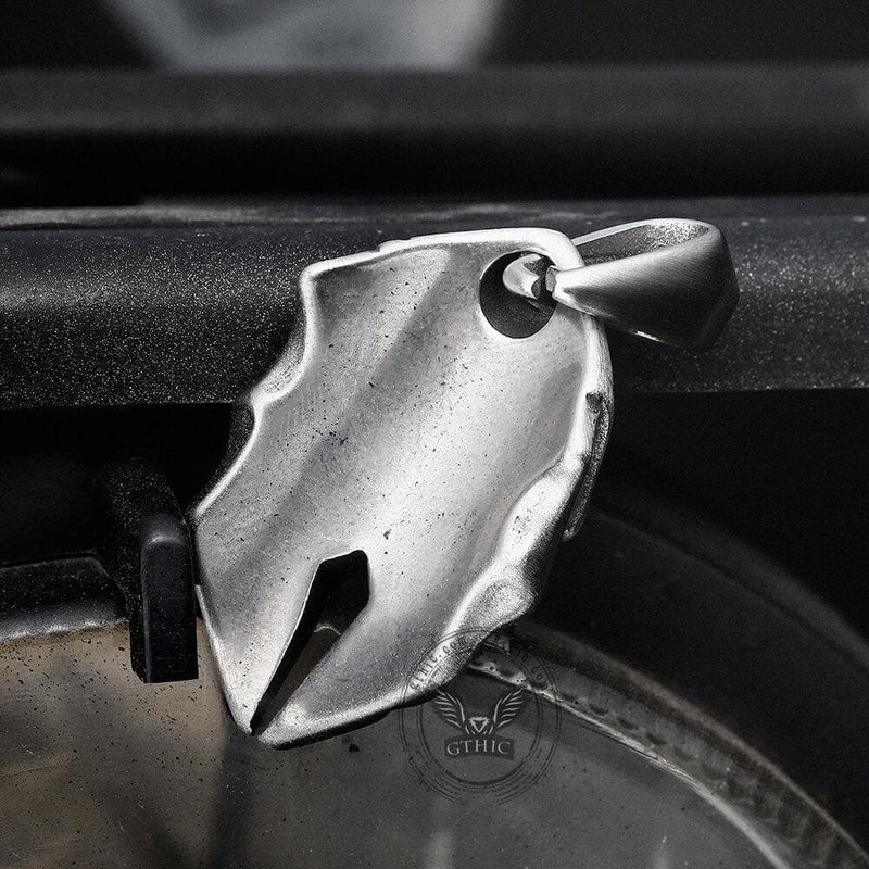 Spartan Warrior Helmet Stainless Steel Pendant
