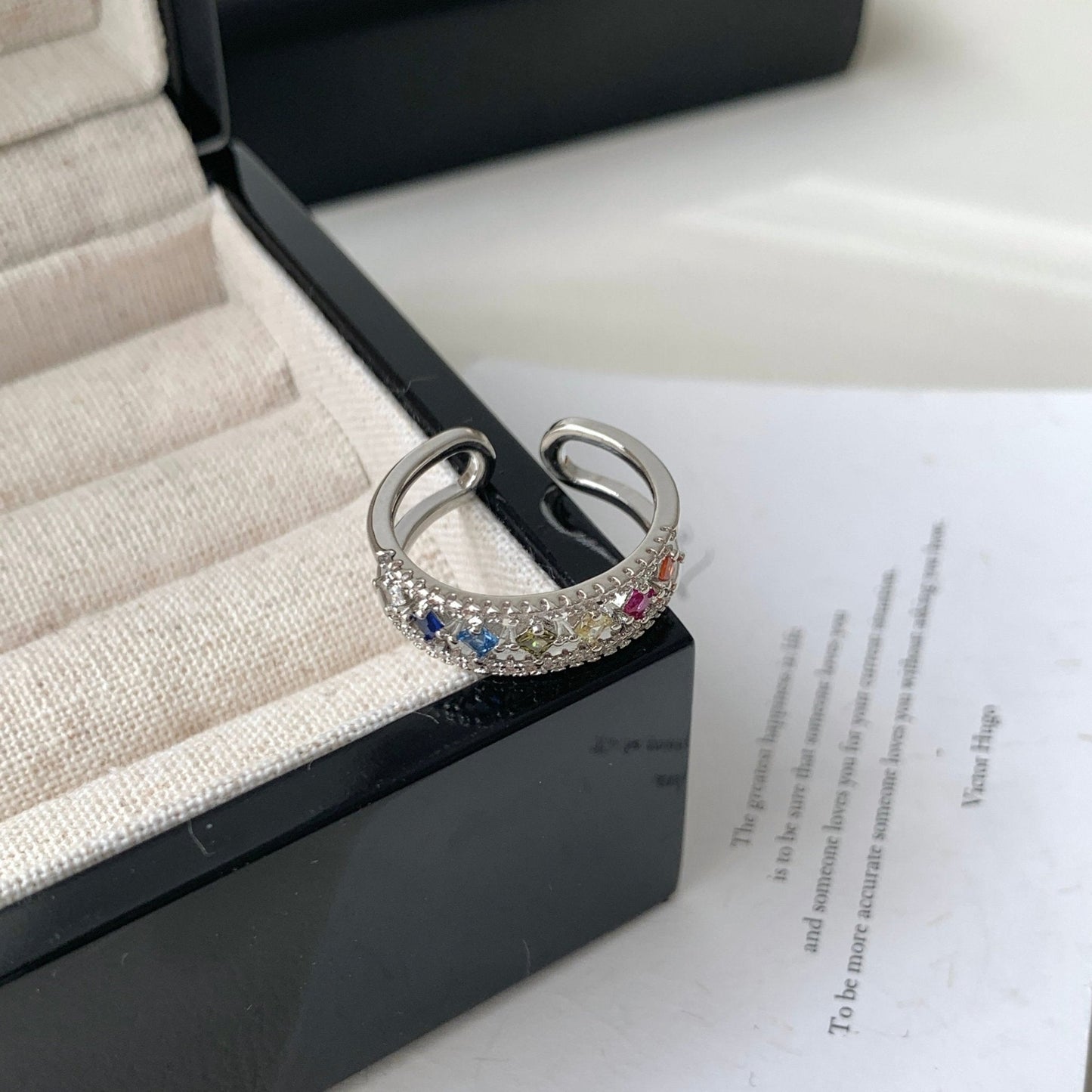 Stardust Band in Silver
