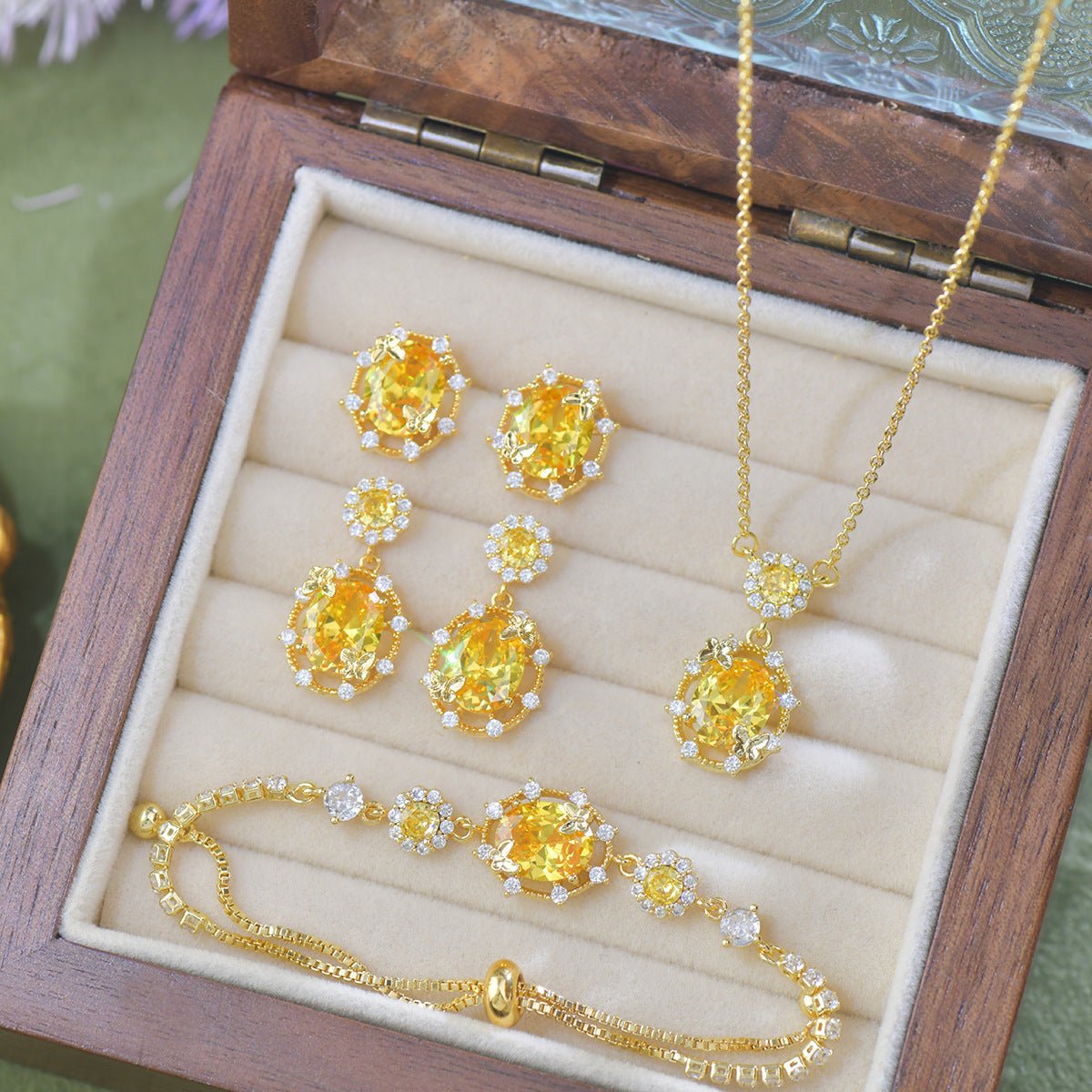 Sunshine Butterfly Bracelet