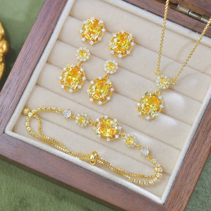 Sunshine Butterfly Necklace