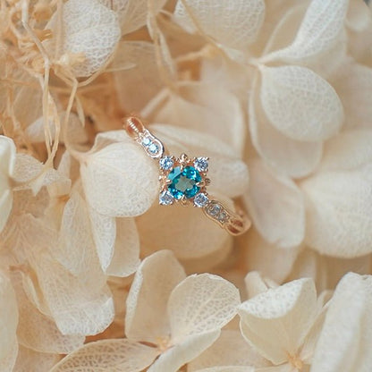 [sample ] Azure Twilight Ring