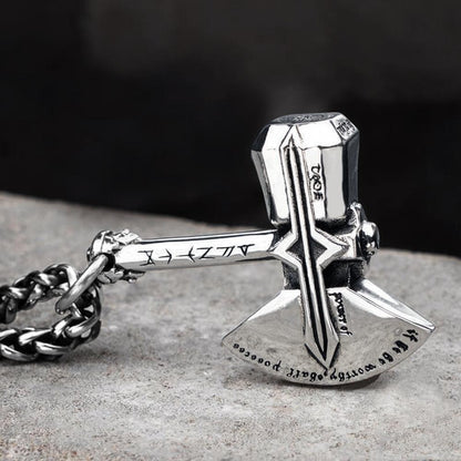 The Stormbreaker Stainless Steel Pendant