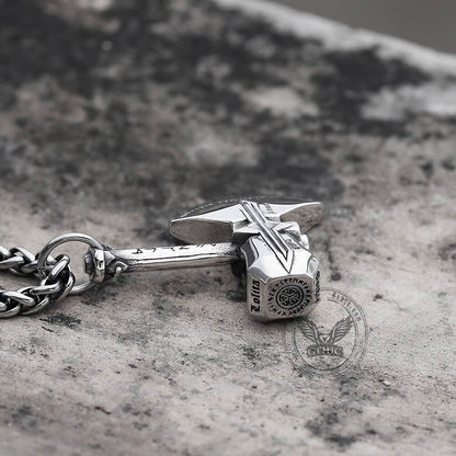 The Stormbreaker Stainless Steel Pendant